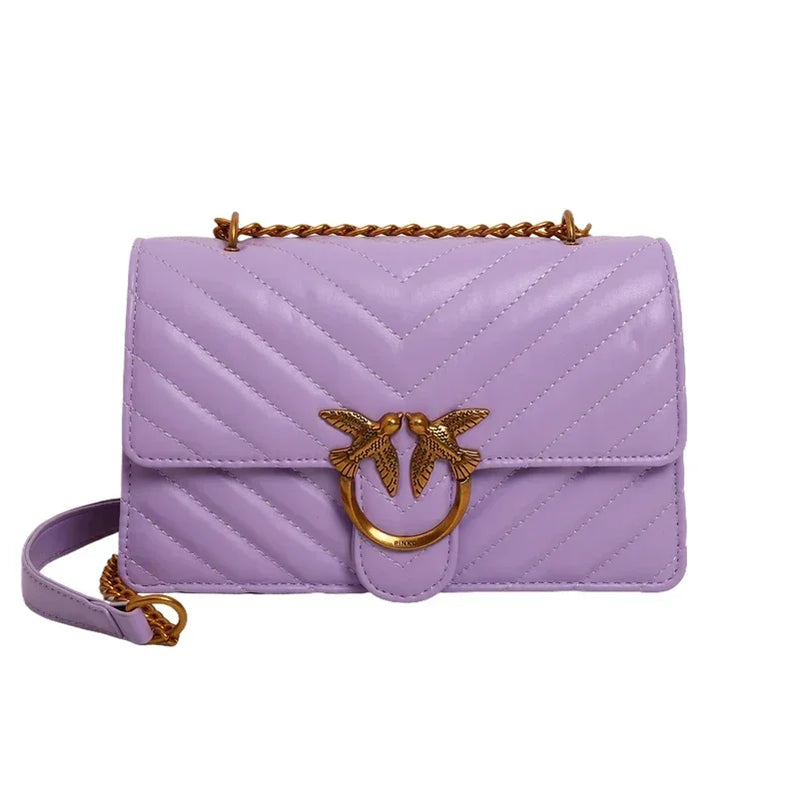 Stylish Ladies Crossbody Bag With Shoulder Strap Premium Leather Design Popular Classic Luxury Brand Item