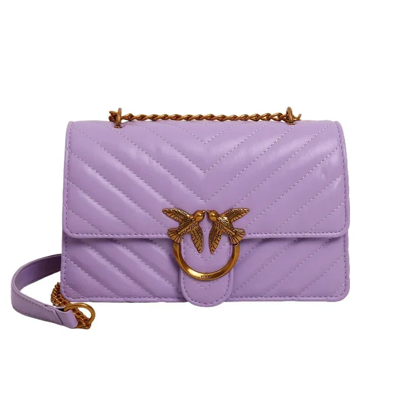 Stylish Ladies Crossbody Bag With Shoulder Strap Premium Leather Design Popular Classic Luxury Brand Item