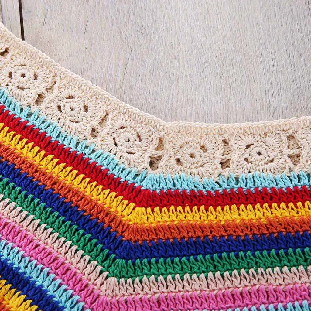 Y2k Knit Striped Bikini Swimsuit Two Piece Tankinis Swimwear Sexy Lace Up Bandeau Bathing Suit Hawaiian Seaside Beach Swimsuit