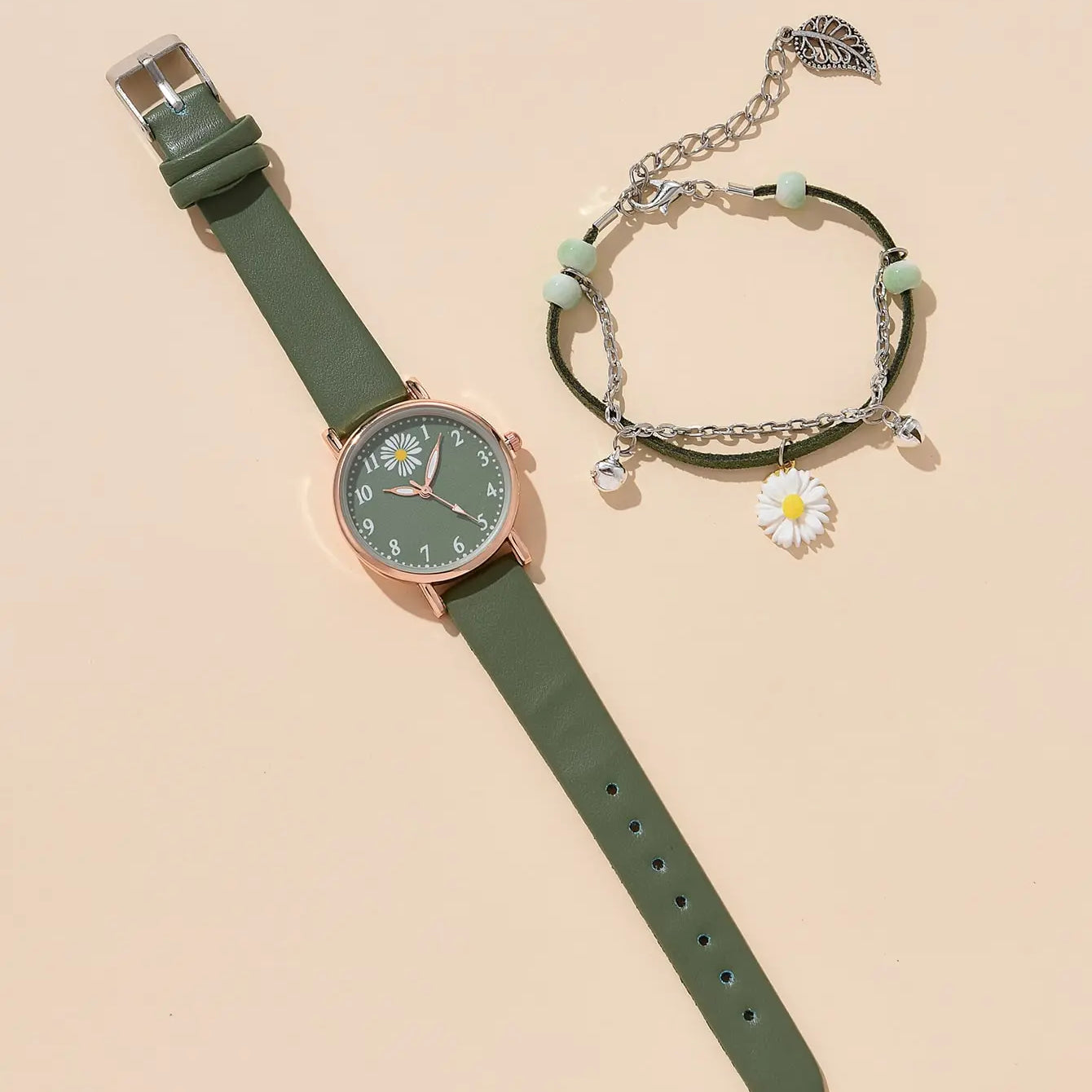 Watch for Women Dress Romantic Bracelet WristWatch Fashion Ladies Leather Quartz Watch Clock Women Montre Femme