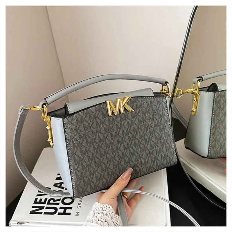 2025 New Small Square Bag - Printed Crossbody Purse, Quilted Chain Strap Shoulder Bag, Lightweight & Elegant