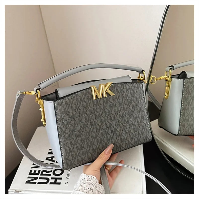 2025 New Small Square Bag - Printed Crossbody Purse, Quilted Chain Strap Shoulder Bag, Lightweight & Elegant