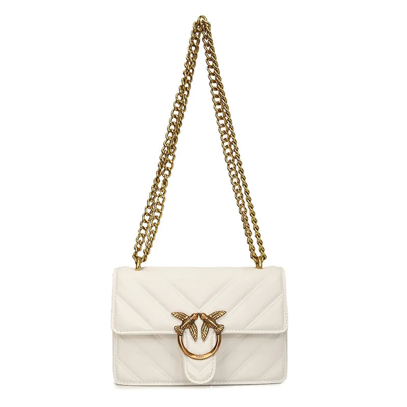 Rhombus Chain Swallow Bag 2025 New Versatile Small Square Bag Fashionable Foreign Style Shoulder Messenger Bag