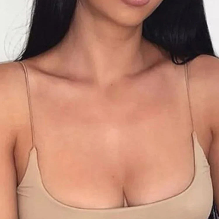 Womens Summer Camis Tanks Tops Sleeveless Cotton Bustier Unpadded Bandeau Bra Vest Crop Top Seamless Tees