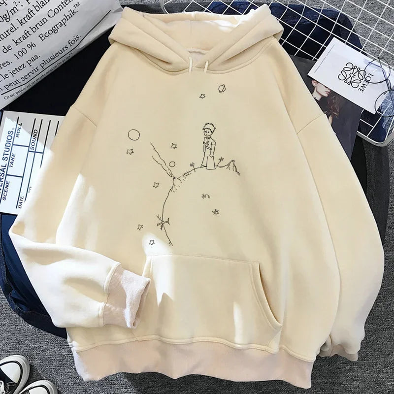 the Little Prince hoodies women streetwear anime sweatshirts Hooded Shirt female japanese sweater 12782