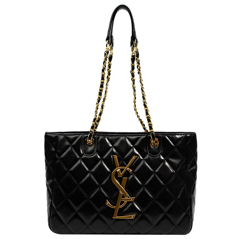 Elegant Women Designer Shoulder Bag Luxury Leather Crossbody Bag High End Tote Vintage Classic