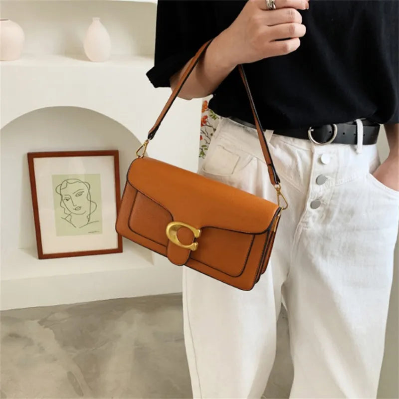 Underarm Handbag Light Luxury Designer Handbag Fashion Simple Solid Color Retro Shoulder Bag Designer Tote Bag for Women Purse