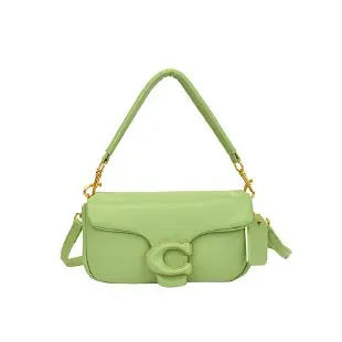 New PU Leather Women's Shoulder Bag, Fashionable Versatile Clutch Bag, Large-capacity Luxury Oblique Span Bag for Women