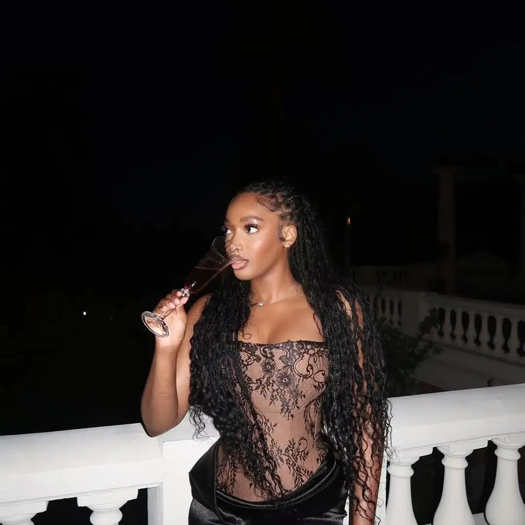 Black Color Women Sexy Lace Strapless Long Bandage Dress Celebrate Fashion Nightclub Party Birthday Outfit   Style