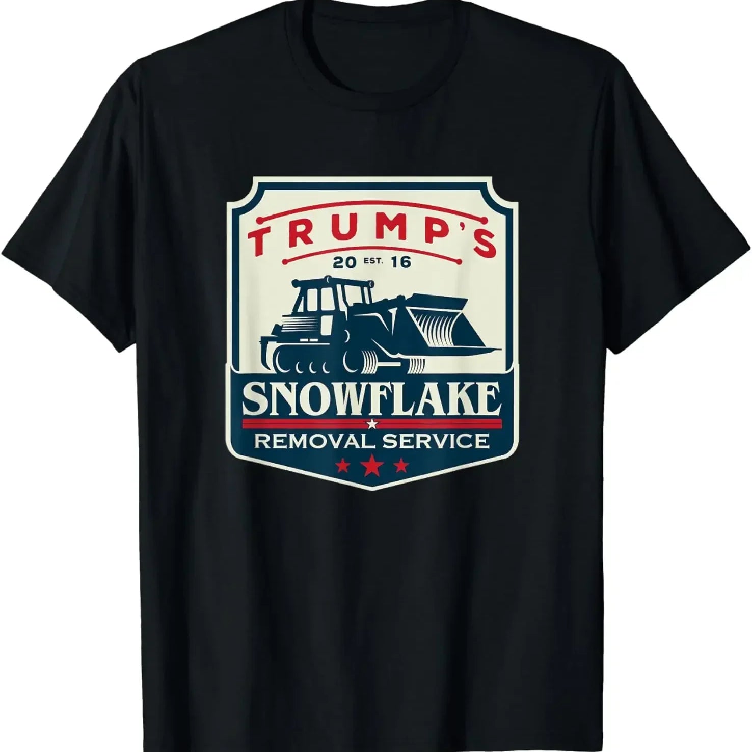 Summer harajuku custom t shirt heavyweight Trump's Snowflake Removal Funny Donald Trump Streetwear for Men  Camiseta Hombre