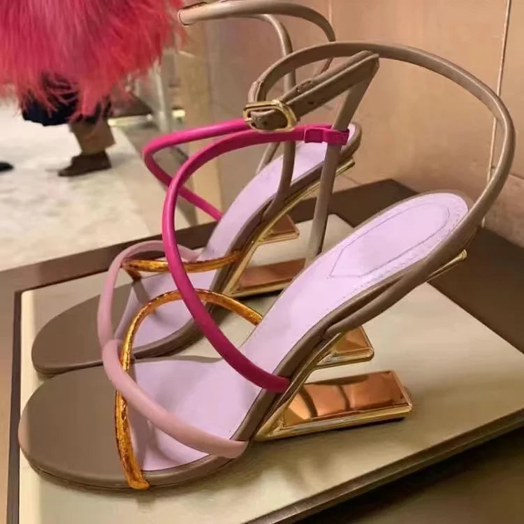 Luxury US designer Shoes Slipper Summer Brand Desinger PU leather Women's Sandal Casual Slides Outdoor Female Flip Flops