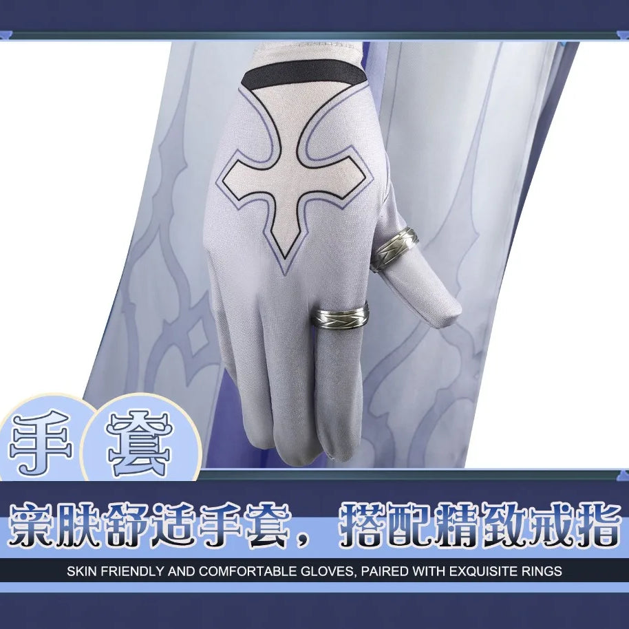 Honkai Star Rail Cosplay Sunday Costume Impact 3 Carnival Uniform Wig Headwear Anime Halloween Costumes for Women Men Hot Sale