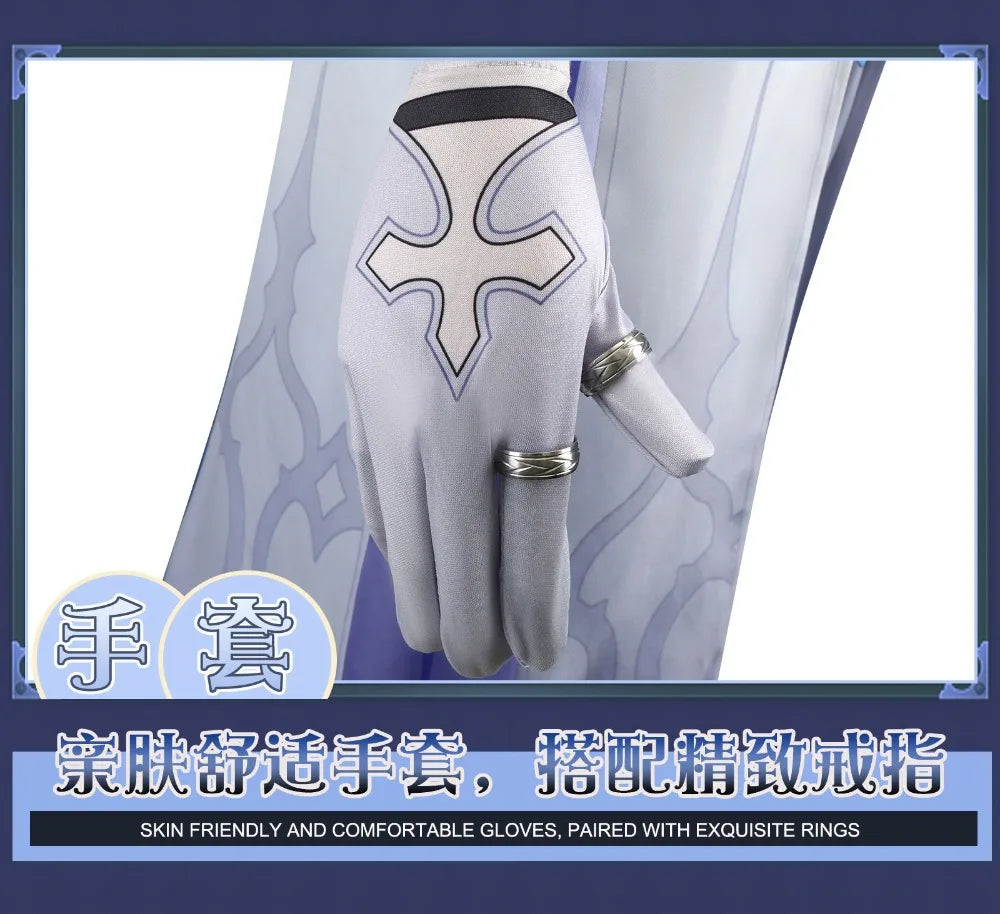 Honkai Star Rail Cosplay Sunday Costume Impact 3 Carnival Uniform Wig Headwear Anime Halloween Costumes for Women Men Hot Sale