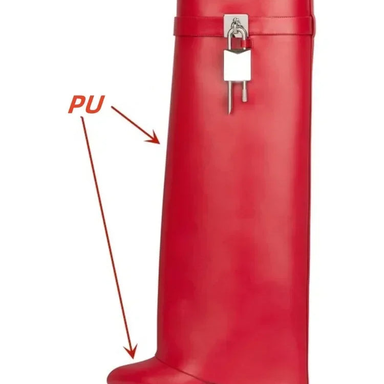 European and American Metal Lock Fasteners for High Tube Skirts, Boot Slopes, Leg Sleeves, Knee Length Boots, Platform Boots