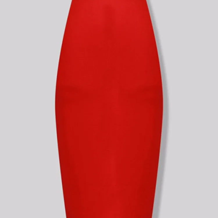 Women Candy Color Sexy Neon Green Pink Orange Yellow Pink Midi Knee Length Bandage Skirt Designer Pencil Skirt Faldas 78cm