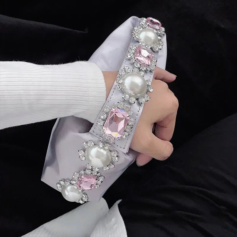 Handbag Luxury Shiny Crystal Purses Designer Rhinestones Clutch Purse Bag for women handle bag Women's bag purse eveing