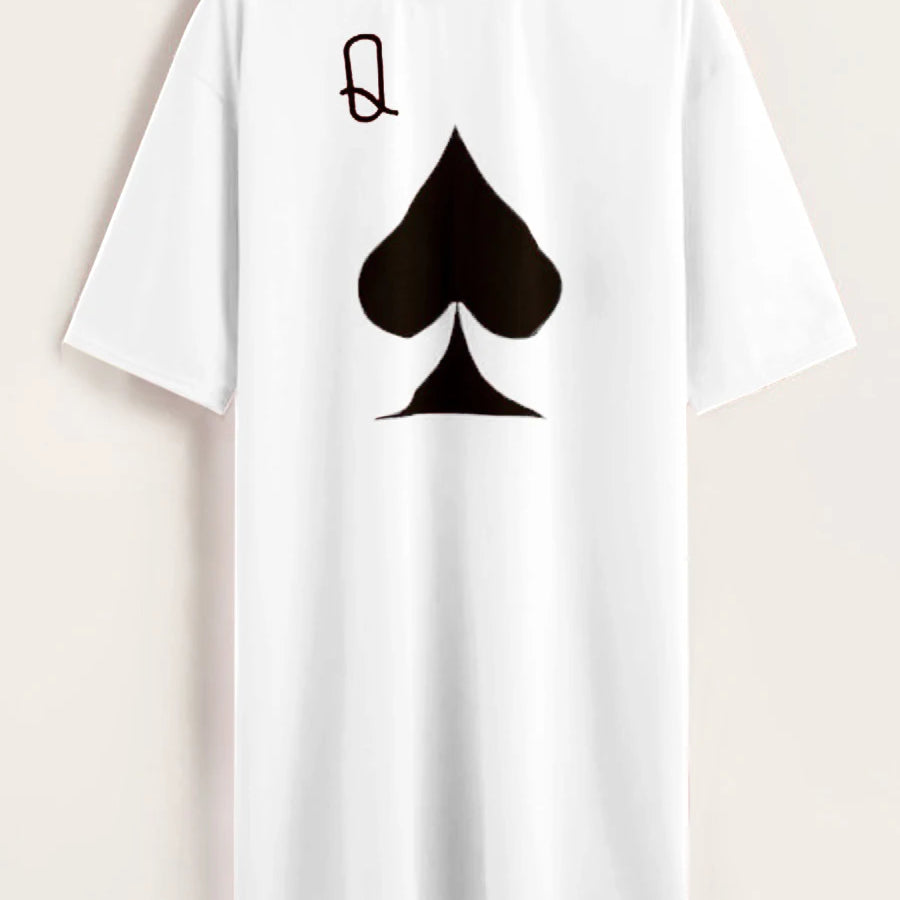 Plus Size dress Leisure O Neck Print White Mini Dress large size women clothing summer casual short sleeve T-shirt dress vest