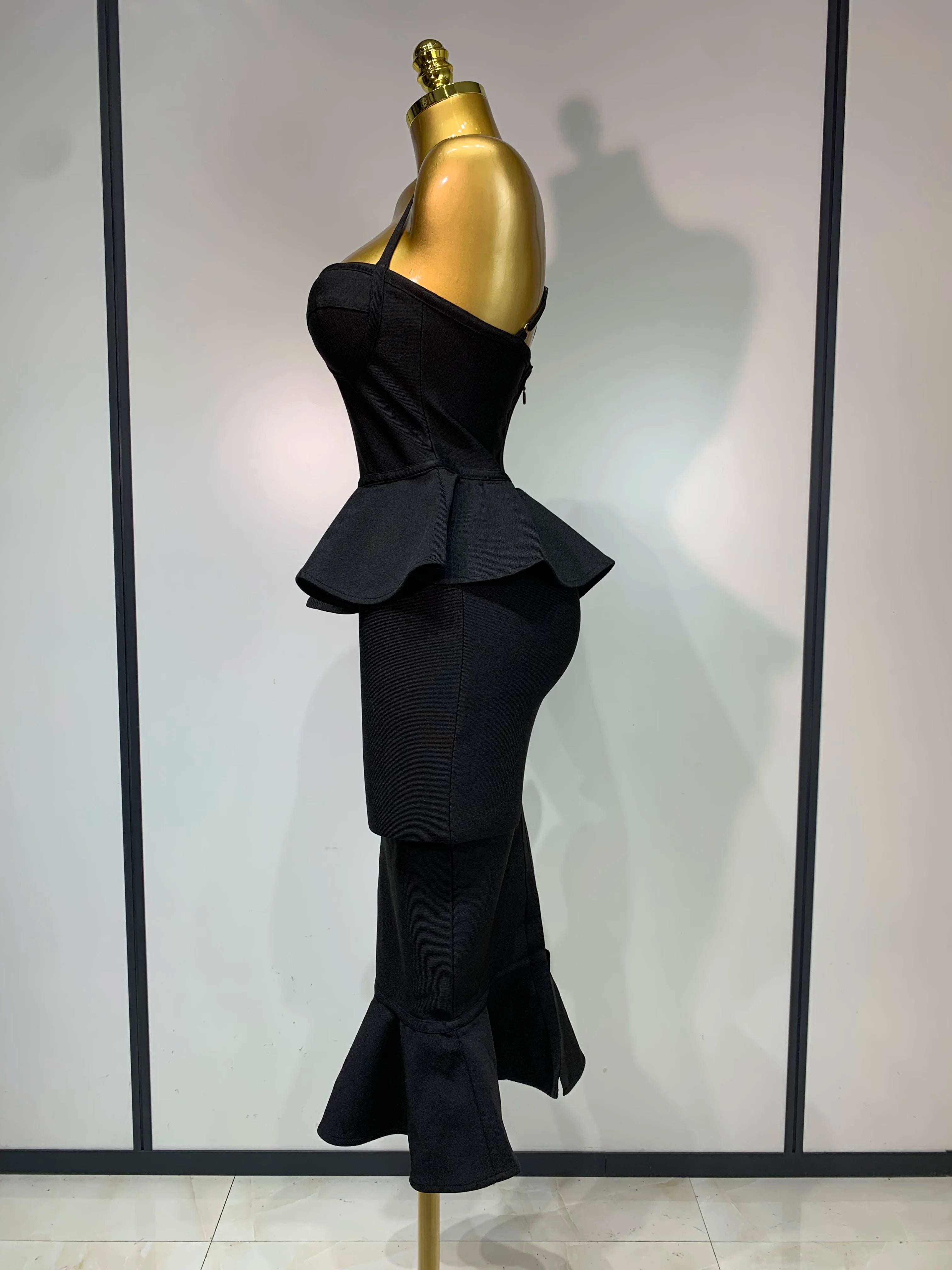 Women Sexy Backless Tierred Bodycon Bandage Dress 2025 Celebrity Elegant Evening Party Club Wedding Dress Birthday Vestido