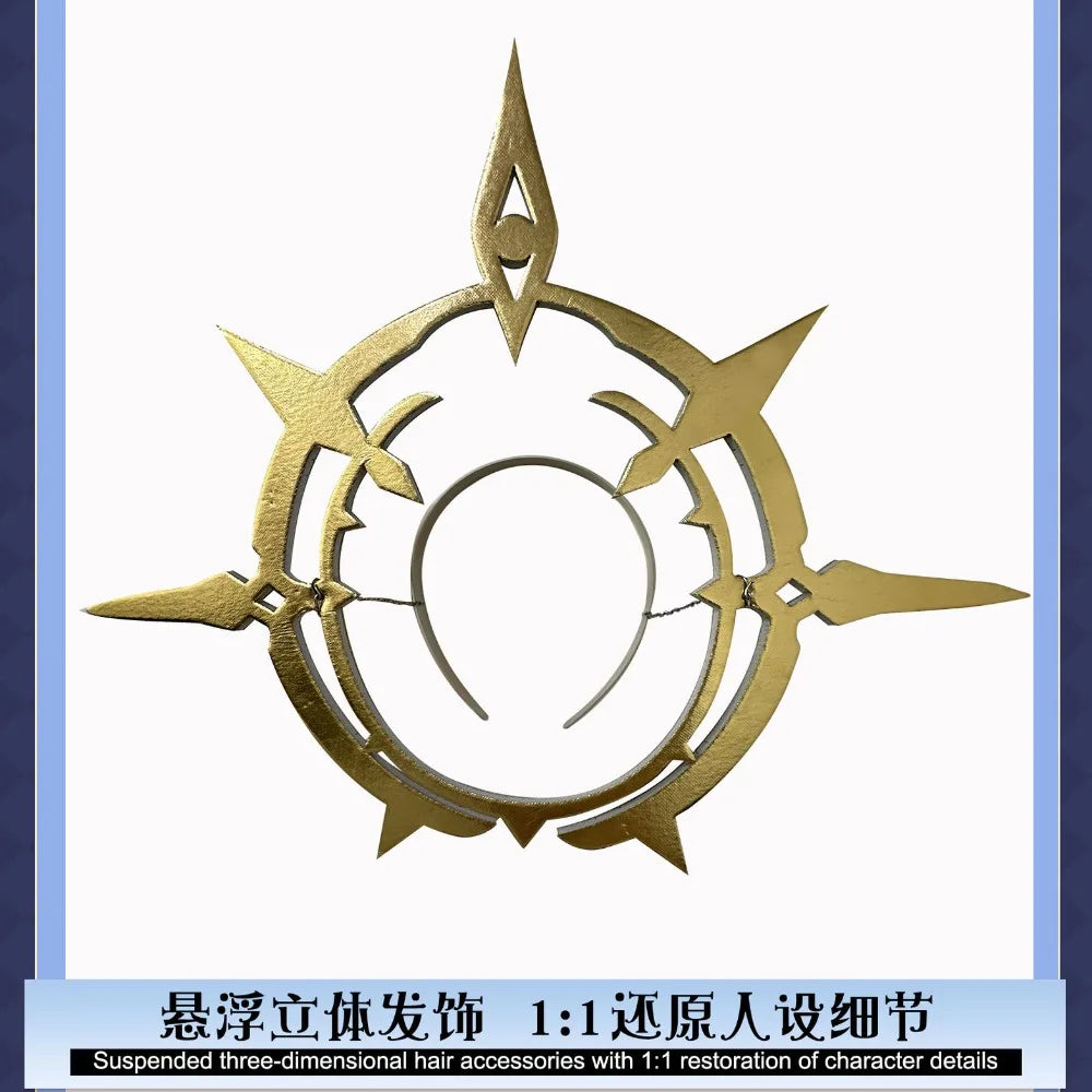 Honkai Star Rail Cosplay Sunday Costume Impact 3 Carnival Uniform Wig Headwear Anime Halloween Costumes for Women Men Hot Sale