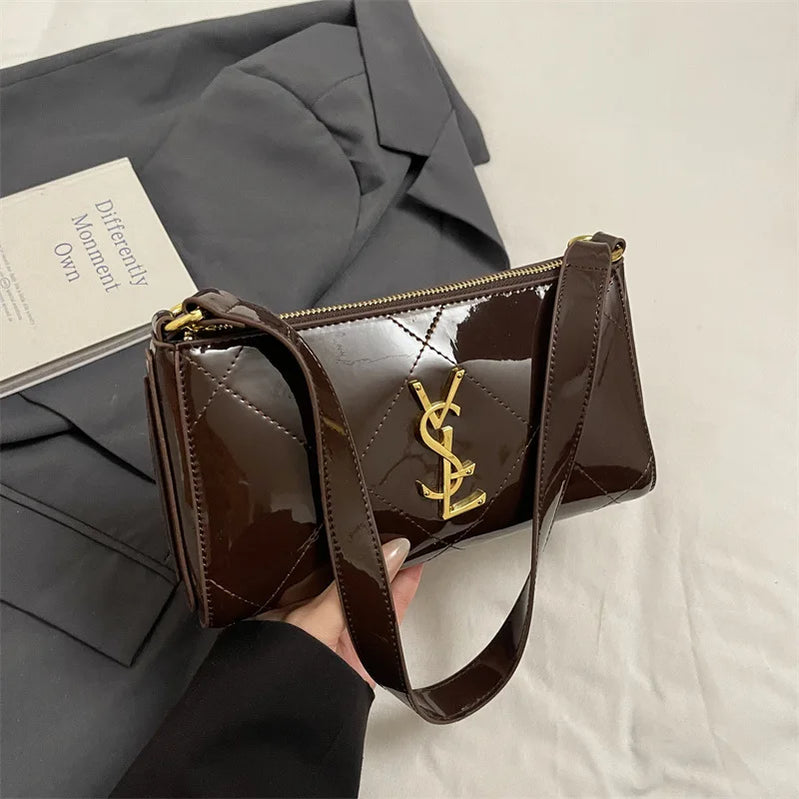 Luxury Brand New Women's Bag - Premium Niche Stylish, Exquisite Chain Mini Square, Versatile Shoulder Bag