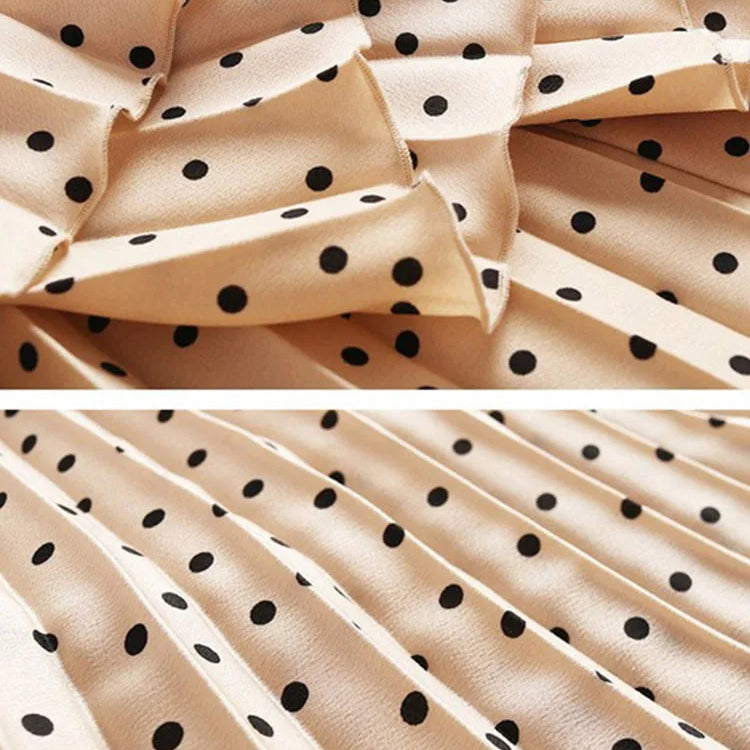 Pleated Skirts Women Spring Autumn Skirt High Waist Print Midi Skirts Womens Velvet Skirt Maxi Long Skirts Femme Faldas Mujer