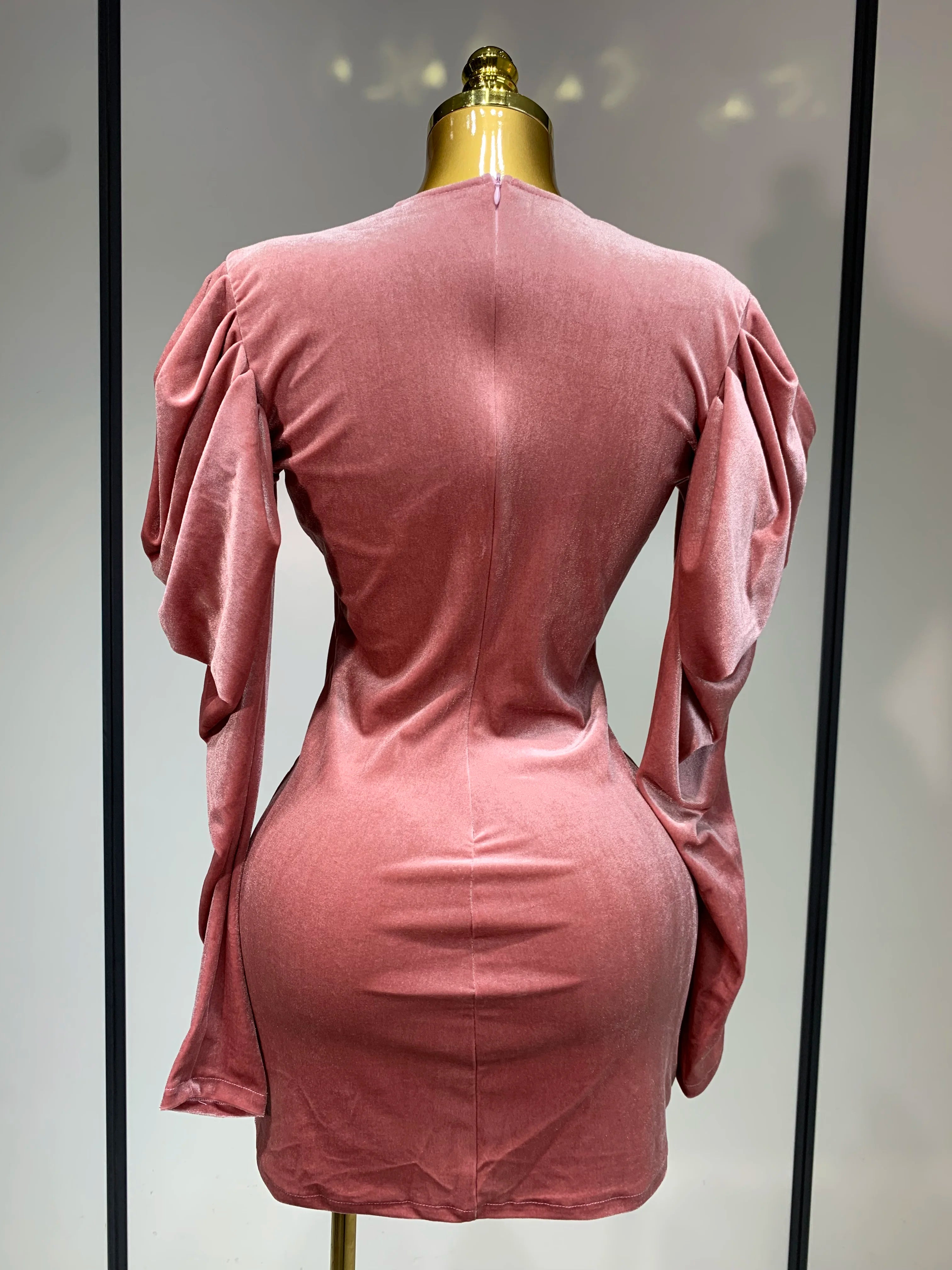 Luxury Birthday Dress Sparkly Crystals Sexy Mesh Velvet Short Dress 2025 Women Elegant Evening Party Nightclub Stage Costume