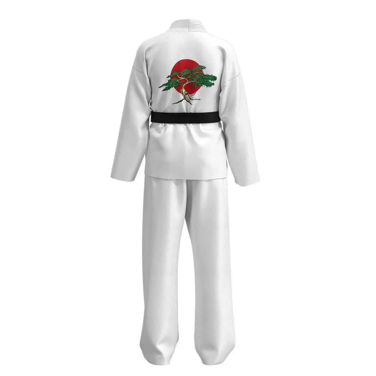 Karate Kids KOF Cobra Kai Cosplay Costume Kid Aldult Black White Kimono Uniform Headband Anime Halloween Party Suit Tracksuit
