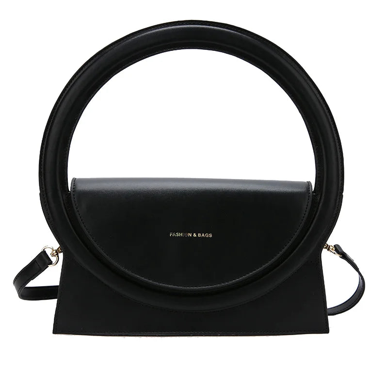 Brand Shoulder Bags for Women Top Brand Handbag Pu Leather Ladies Shoulder Tote Bag Luxury Handbag Purses Female Party Tote Bag Black