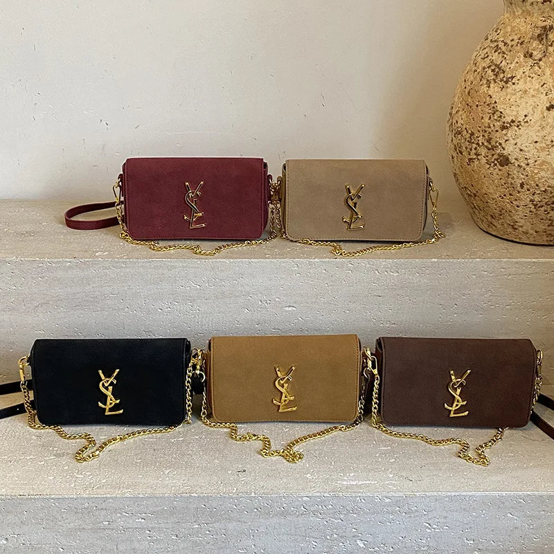 Must-Have Fall Winter Square Bag, Premium Underarm Purse for Women, Chic Shoulder & Crossbody Bag, Elegant Small Handbag