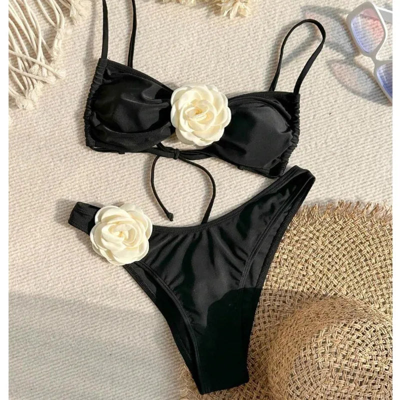 Sexy Bikinis Women's Swimwear Female Swimsuit For Swimming Wear Bathing Suits Brazilian Bikini Set Beachwear Pool Bather