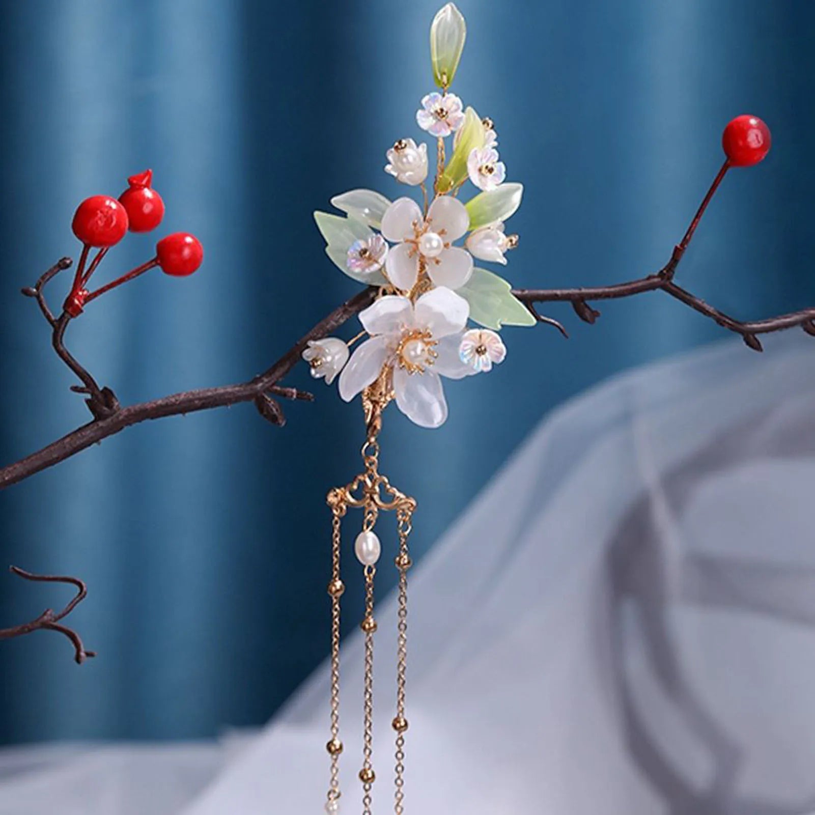 Ancient Chinese Hairpins Hairclips Hair Jewelry Accessories for Women Girls Hanfu Dress Hair Styling Decor Pendant Headpiece