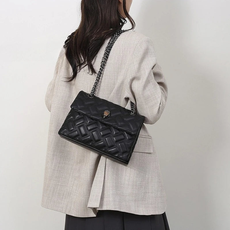 Women's Chain Bag | New Quilted Embroidery, High-Quality Texture, Versatile Shoulder & Crossbody