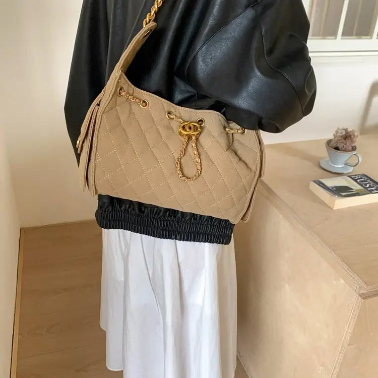 Designer Women's Leather Tote Bag Elegant Crossbody Shoulder Handbag For Casual & Formal