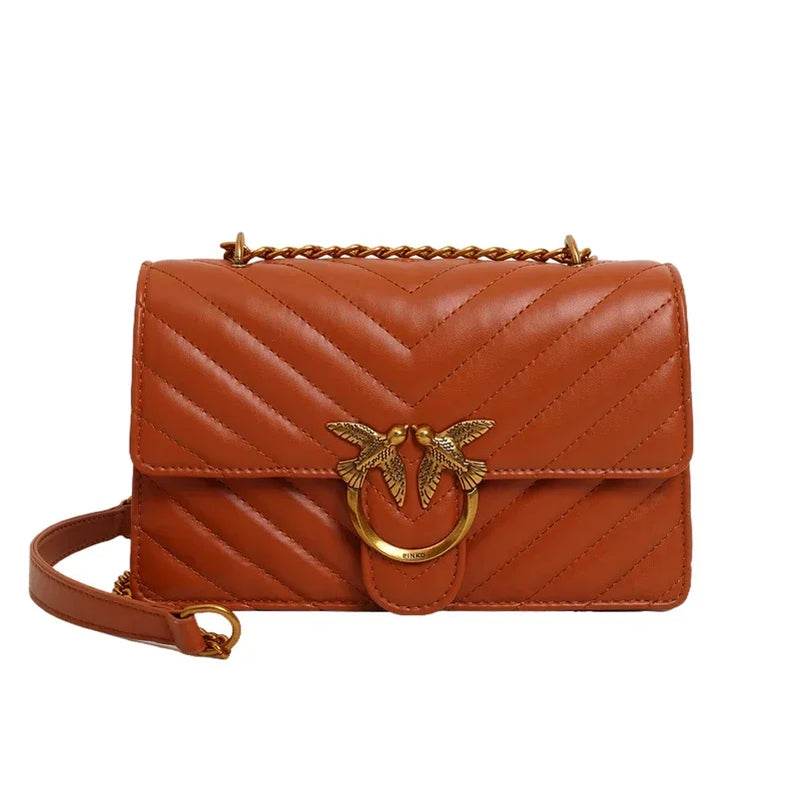 Stylish Ladies Crossbody Bag With Shoulder Strap Premium Leather Design Popular Classic Luxury Brand Item