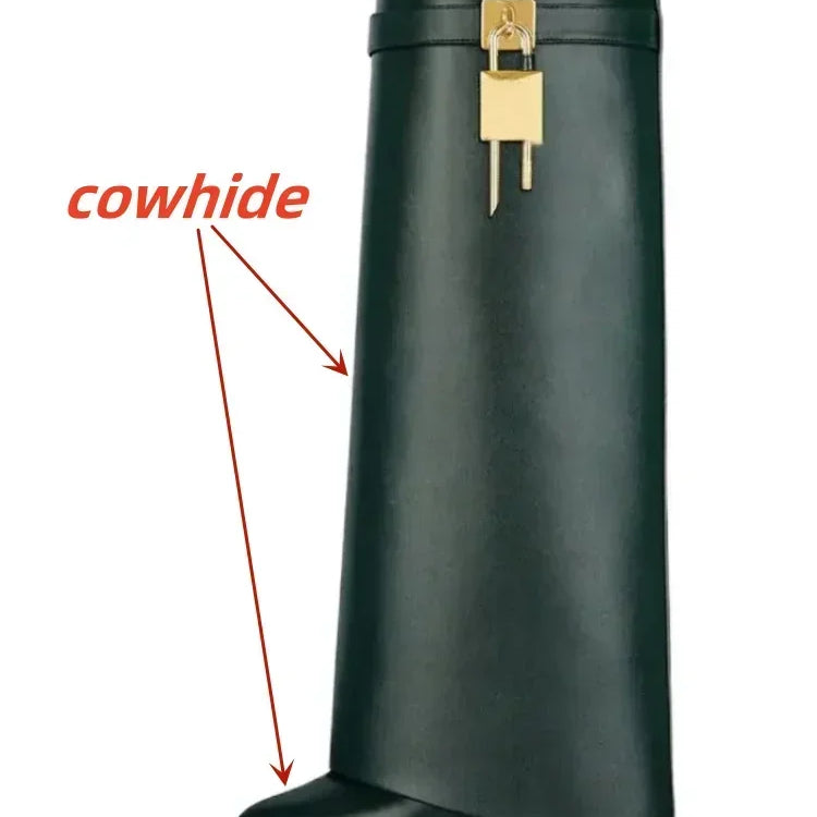 European and American Metal Lock Fasteners for High Tube Skirts, Boot Slopes, Leg Sleeves, Knee Length Boots, Platform Boots