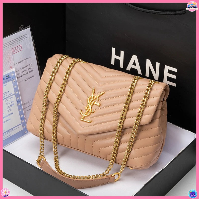 Women's bag 2025 wear women's bag chain bag classic versatile fashion messenger shoulder handbag tide