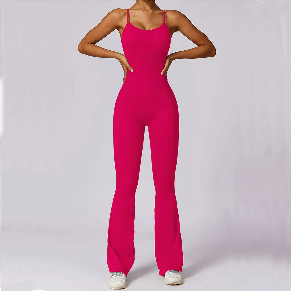 Seamless Jumpsuit Gym Set Women Training Yoga Suit Sportswear Women Sports Jumpsuit Fitness Rompers Stretch Workout Bodysuits