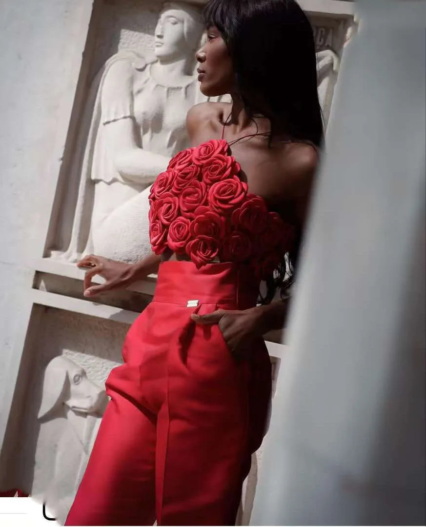 Summer Women Sexy Halter Off the Shoulder Bodycon Short Florals Tops Celebrate Nightclub Party Birthday Camis Tops