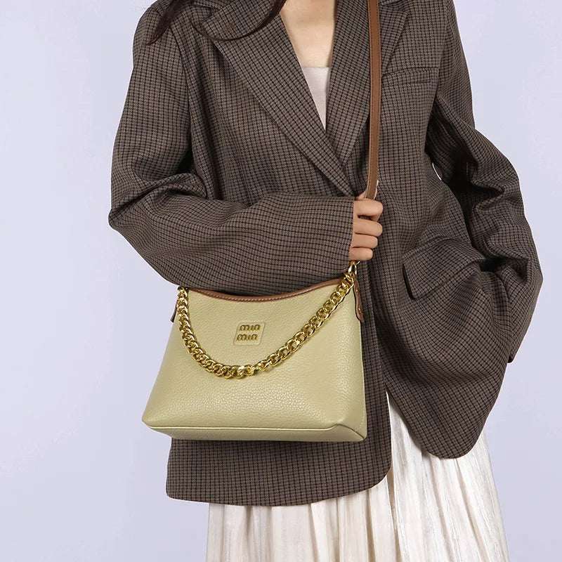 2026 New Large-capacity Shoulder Bag Fashion Designer Commuter Casual Versatile Messenger Bag Paris Trend Noble Handbag