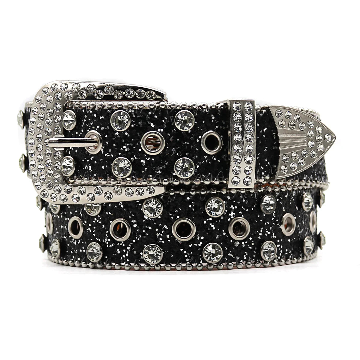 Gorgeous Rhinestone Belt Women Belt Perfect Valentine's Gift for Your Girlfriend Beautiful Y2K Belt Brand