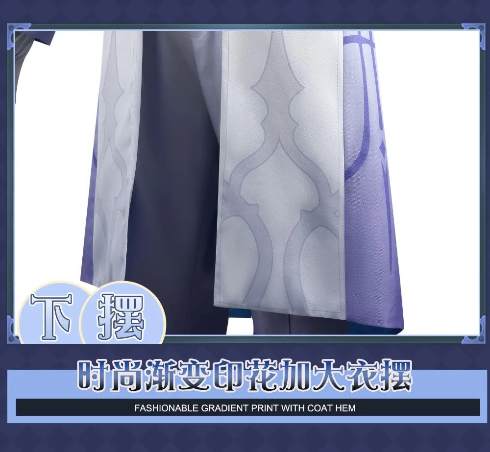 Honkai Star Rail Cosplay Sunday Costume Impact 3 Carnival Uniform Wig Headwear Anime Halloween Costumes for Women Men Hot Sale