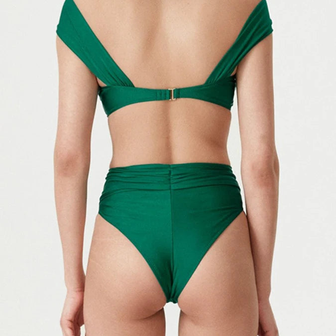 Designer Bikini Vintage Women Two Pieces Swimsuit Cover Up Holiday Beachwear Designer Bathing Suit Summer Surf Wear