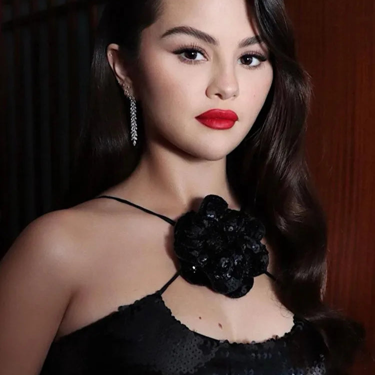 Luxury Women Celebrity Sexy Black Flower Mesh Sequins Maxi Long Gowns Dress 2025 Elegant Evening Party Club Vestido