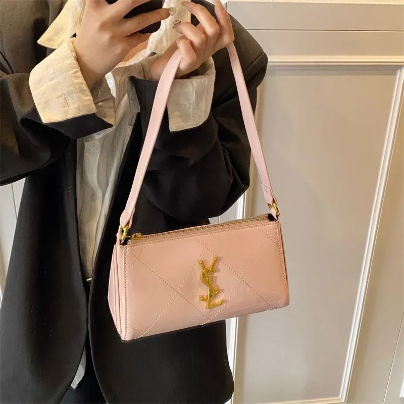 Luxury Brand New Women's Bag - Premium Niche Stylish, Exquisite Chain Mini Square, Versatile Shoulder Bag