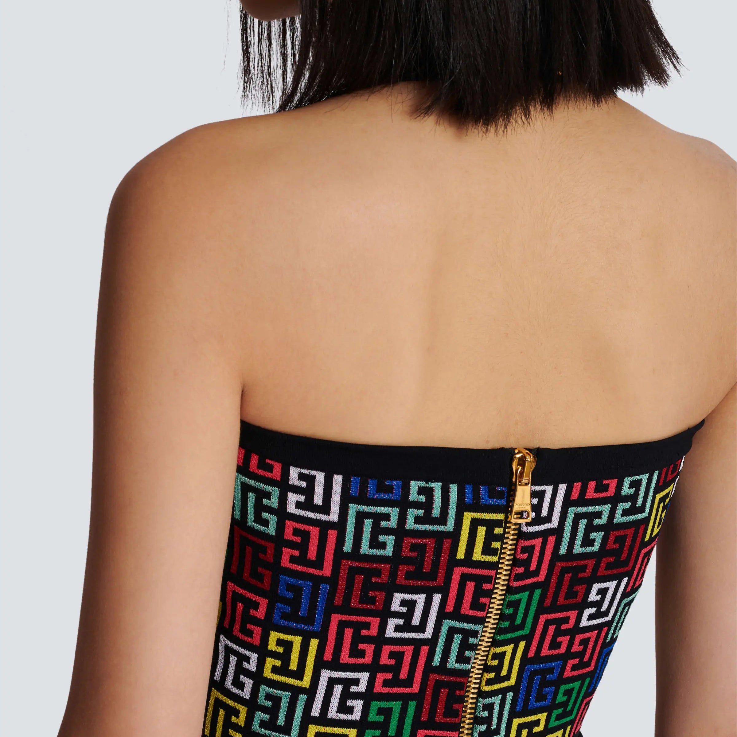 New Arrival Women Sexy Halter Backless 2 Pieces Bodycon Mini Dress Jacquared Off the Shoulder Celebrate Nightclub Party Outfit