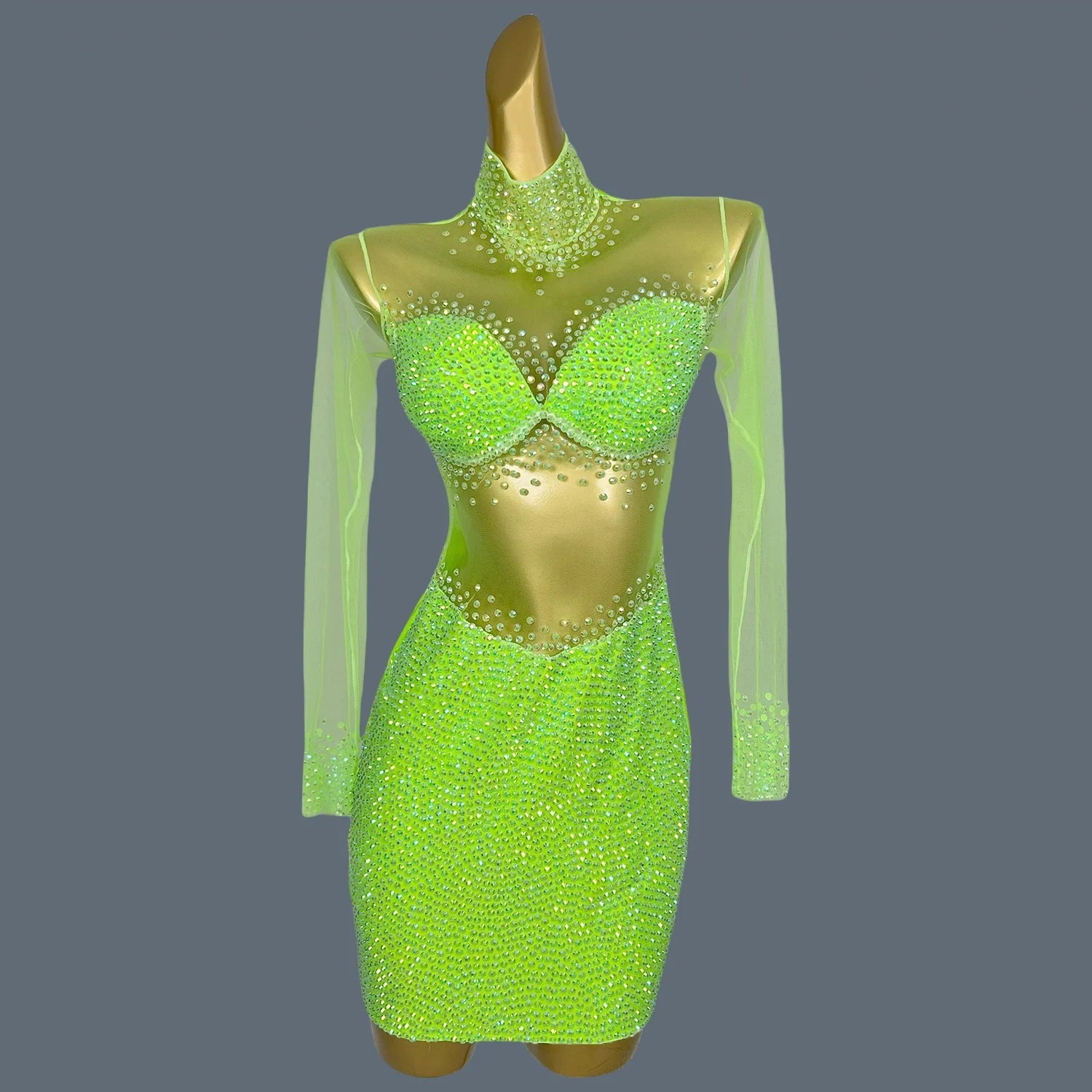 Luxury Red Diamante Short Cocktail Dress Sparkling Crystal Beaded Sexy Mini Dress Vestidos Para Eventos Especial Wangshazuan