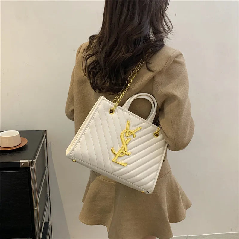 Luxury Brand Women's Handbag, Designer Leather Shoulder Bag For Elegant Ladies, Crossbody Bag Practical Choice