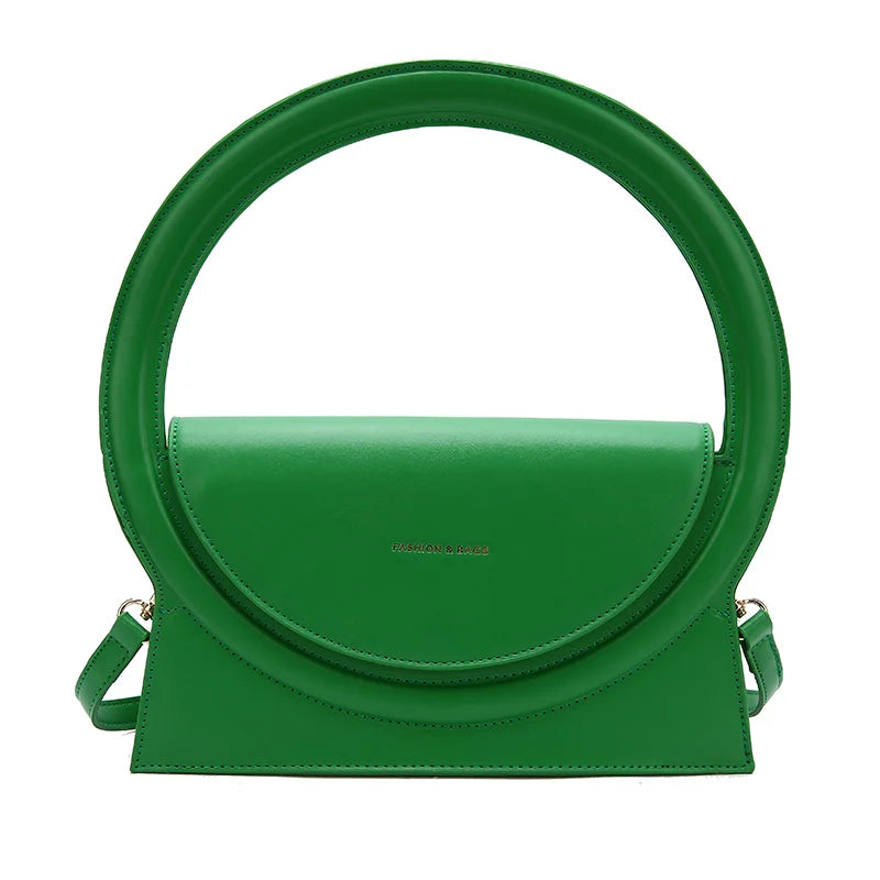 Brand Shoulder Bags for Women Top Brand Handbag Pu Leather Ladies Shoulder Tote Bag Luxury Handbag Purses Female Party Tote Bag Green