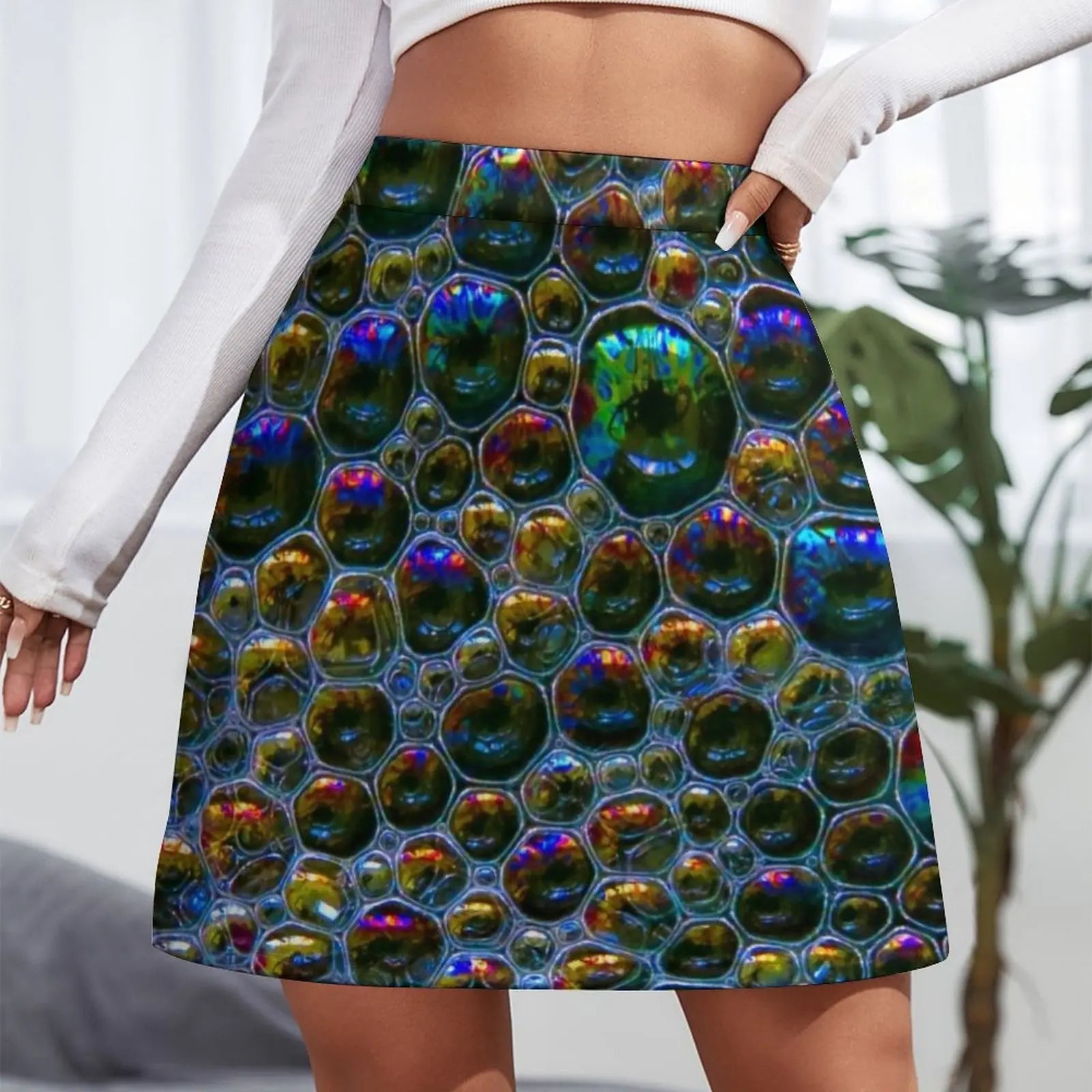 Bubble, bubble Mini Skirt korean ladies summer korean luxury clothing summer dresses for women 2023