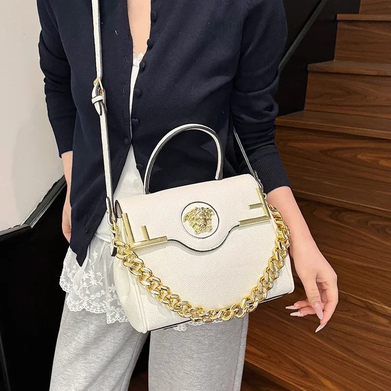 2026 Famous Designer Women's Stylish Leather Shoulder Bag - Classic Elegant Ladies Crossbody Bag Handbags Fashion